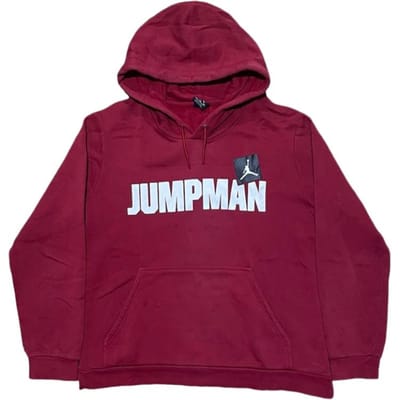 Sweat à capuche Jordan Homme Rouge Capuche Non Amovible Modéré BV7445-687 XL brown