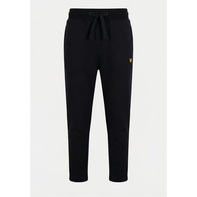 Lyle & Scott Colour Block Joggers Jet Black Größe: 7/8 | Hosen Outlet | Unisex | Schwarz