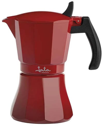 Italiaanse Koffiepot JATA HCAF2012 * Rood Aluminium (12 Koppar)