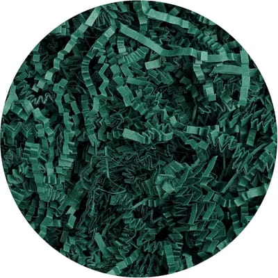 Versnipperd Papier - Cadeauvulling Crinkle - Verpakking Decoratie - 122 kg Verpakking - 2 pond - Bos Groen
