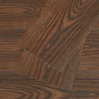 Zelfklevende Vinyl Vloerplanken Houtlook Bruin (12 stuks) - Waterdicht en Krasbestendig
