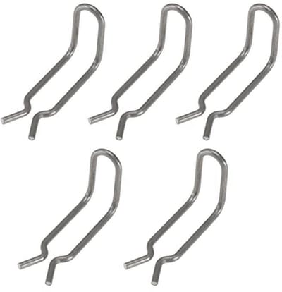 MTTproducts- Veerklemmen 5 Stuks - Compatibel met Karcher K3/K4/K5/K6/K7 - Slangklemmen RVS - Hogedrukreiniger Accessoires - 37mm - Max. Druk 180 Bar