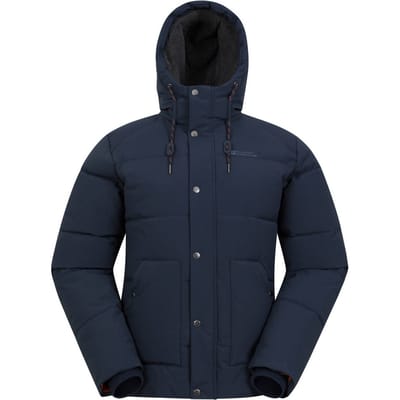 Mountain Warehouse Heren Manta gewatteerd jack (Marine)