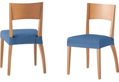 Set van 2 antislip stoelhoezen - Gevoerde en verstelbare hoezen voor optimaal comfort