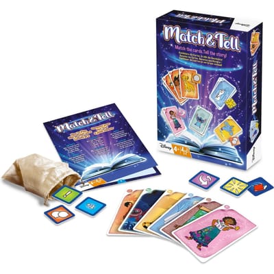 Shuffle Disney Match & Tell - Kaartspel - Vertel je eigen unieke Disney verhalen - Creatief - Storytelling