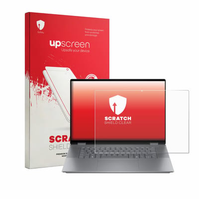 upscreen - Screenprotector voor HP OmniBook X Flip 2-in-1 AI 16-cc0796ngx - Folie Beschermfolie transparant