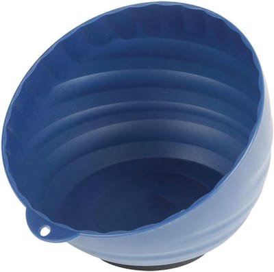 Famanu – Ronde magnetische onderdelenkom 6 inch extra sterke magneet voor werkplaats