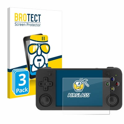Screenprotector 3 Stuks voor Anbernic RG35XX H Beschermglas transparant