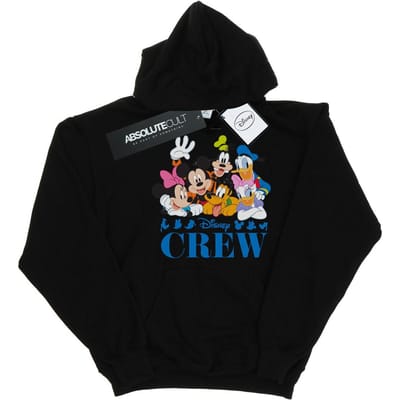 Disney Heren Mickey Mouse Disney Vrienden Hoodie (Zwart)