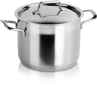 Orion Anett Serie - Stalen Kookpan - 16 cm - 2,3 l - Met Deksel