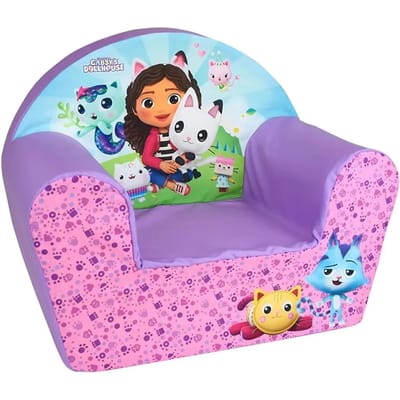 Clubstoel voor kinderen GABBY AND THE MAGIC HOUSE - Fun House - L.52 x D.33 x H.42 cm - herkomst Frankrijk