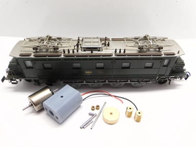 micromotor HLI011C ombouwset Liliput Ae 4/7