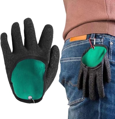 Vissershandschoenen | Heren Zoutwater Handschoenen,Wantontwerp Zoutwaterbestendig Voor Outdoor Activiteiten Kanoën Visfilet Peddelen Kajakken Wandelen Oesters Openen Roeien