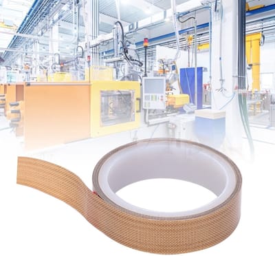 Dailygoods - Teflon Tape - Hoge Temperatuur - 10 Meter - Isolatie en Vacuüm - 0.18 mm Dikte - Geschikt voor Handsealer