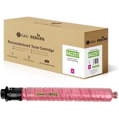 G&G Toner vervangt Ricoh 842257 Compatibel Magenta 19000 bladzijden GR-R842257
