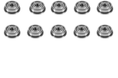 ONF3 - Micro Kogellagers - RVS Diepe Kogellagers - Geschikt voor 3D Printer - 3 x 10 x 4 mm - Duurzaam en betrouwbaar - Hoogwaardige precisie - ...