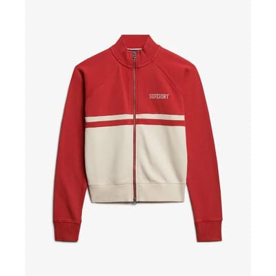 Superdry - Athletic Essentials Doorritbare Trainingstrui - Dames - Hoodies