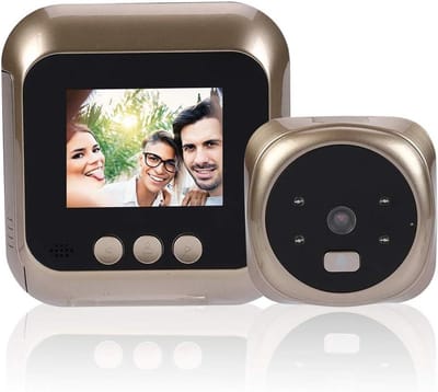 HD Smart Deurbel Viewer met LCD-scherm en Nachtzicht - Bewaking - Groothoek - Elektronische Kattenogen