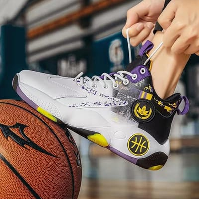 Lente Herenschoenen Heren Nieuwe Sportschoenen Tieners Hardlopen Studenten Casual Hoge Top Basketbal Papa Schoenen 44 white