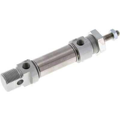 ISO 6432 Ronde Dubbelwerkende Cilinder 20-15mm - Magnetisch - Demping