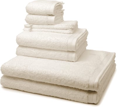 Möve 2 X was- 2 X gast- 2 X douche- 2 X handdoek in een set Superwuschel