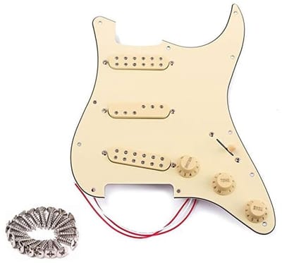 Dailygoods - 3-Laags Pick-up Set voor Elektrische Gitaar met Retro Design