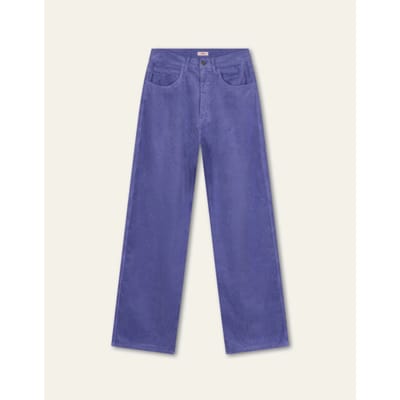 Oilily Parrit Cord Broek- maat42 Corsican Blauw