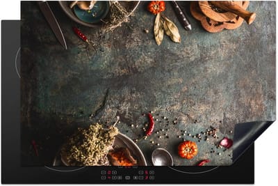 Dailygoods- Inductie Beschermer 81x52 cm - Kookplaat Beschermer - Antislip Mat - Afdekplaat - Keuken Decoratie - Stijlvol Design - Kookplaatbeschermer