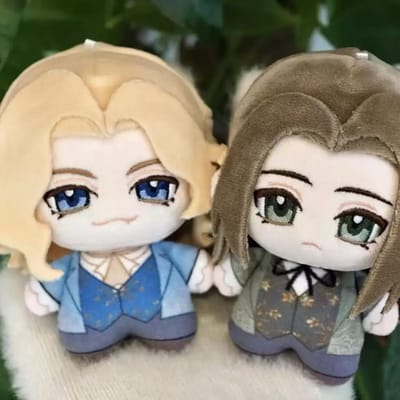 10cm Interview met de Vampier Pluche Louis Lestat Mini Katoenen Pop Vampier Karaktersleutelhanger Hanger Fans Rugzak Decoratie Cadeau 10cm