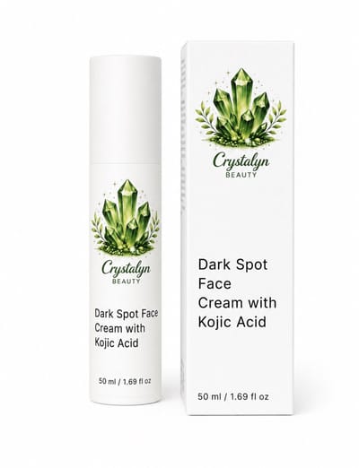 Crystalyn Beauty Dark Spot Face Cream with kojic acid-Donkere Vlekken-Pigmentvlekken-50ml
