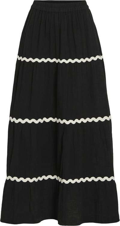 VILA Maxi rok VIMANDA High waist