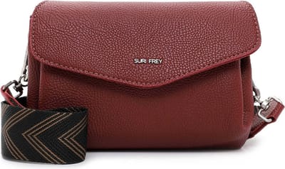 SURI FREY Schoudertas Cathy Crossbody Bag Darkred Wijnrood