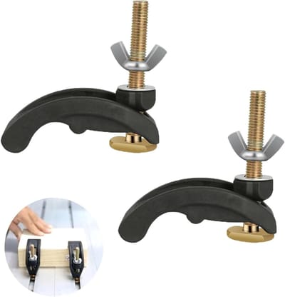 Solidchoice - Set van 2 T-Rail Klemmen voor Houtbewerkingsgereedschap