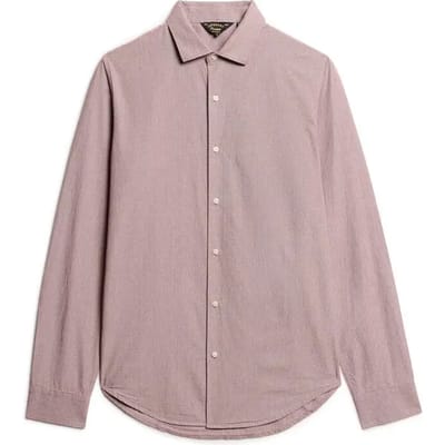 Superdry - Casual overhemd met lange mouwen - Heren - Lange mouwen shirts
