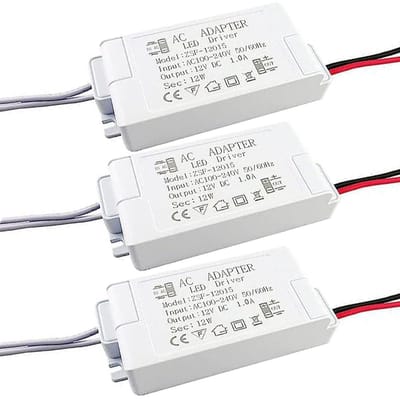 Dailygoody - LED Transformator 12V 1.25A - Veilig en Stil - Geschikt voor G4 MR11 MR16 GU5.3 - Hoogwaardige Energievoorziening - Ideaal voor Verlichting