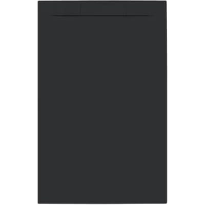 Allibert - Douchebak - Luna 140 X 90 Cm - Polybeton - Zwart