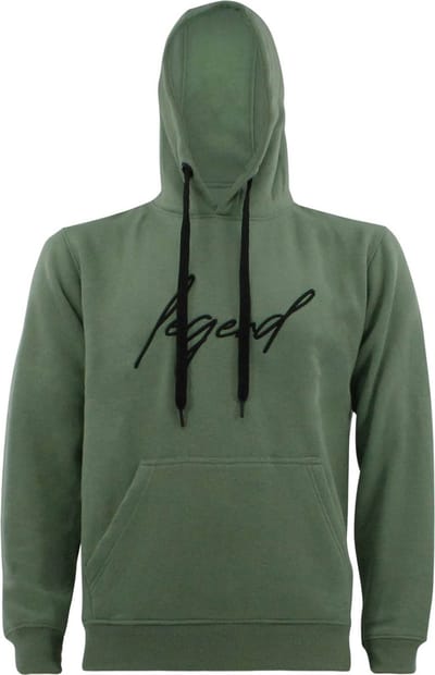 Hoodie Heren / Dames Signature Milano Olive XXS