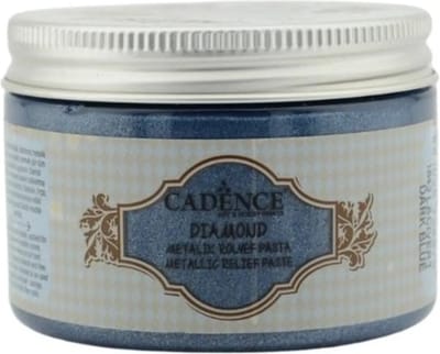 Cadence Diamond Relief Pasta 150 ml Donkerblauw
