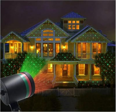 Projectorlicht Buiten, Outdoor Fairy Kerst Hemel Ster Projector Podium Spotlight Douches Tuin Gazon Podium Licht Landschap Disco Nieuwjaar Licht Voor Vakantie Projector Thuisfeest Lichtshow Kerstmis