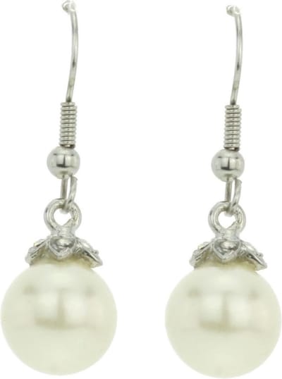 Behave - Oorhangers paarse steen dames - Vintage look - Statement stijl