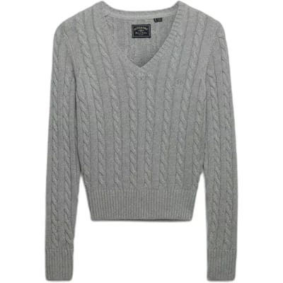 V-hals trui voor dames Superdry