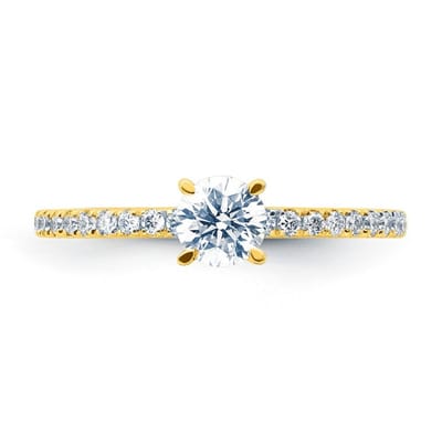 Luna Creation - 706.0154 - Ring - Dames - 585GG - Ringmaat 54