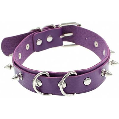 Mode Hip Hop Gotisch Trendy PU Leer Ketting Feest Kerstmis Halloween Creatief Verjaardag Valentijnsdag Cadeau blue