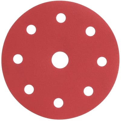 Radix - Schuurschijf - Pro - Klittenband 125 mm - P180 – 9 stofgaten (50 stuks)