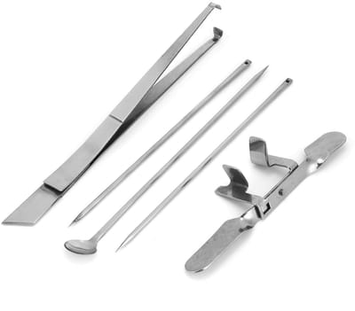 SPHProducts - Capon Mes Tool - Castratie Tool Kit - Roestvrij staal - Veterinair instrument - Gevogelte gereedschap - Geschikt voor kippen