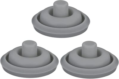 Set van 3 Vervangende Silicium Kookdeksel O-ring voor Drukpan, Geschikt voor 2.5 L - 8.5 L, Diameter 18 cm en 22 cm, Duurzaam en Hittebestendig