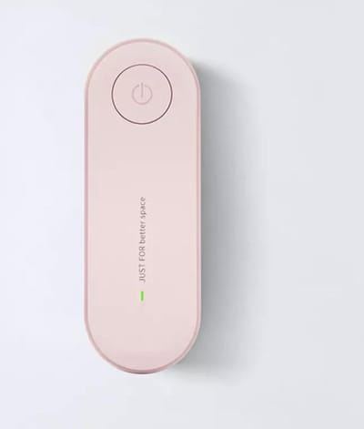 Mini Wall plug Draagbare Air Purifier Ionisator - Luchtreiniger - Bacterieverwijdering - Luchtverfrisser - Ionisator - Auto Accessoires - Kantoor - Roze