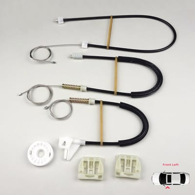 BWR543 Elektrische Raammechaniek Reparatieset Voor Deur Links voor Skoda Octavia MK1 1U2 1U5 2001-2010 4/5 Deurs Facelift 1U0837461B