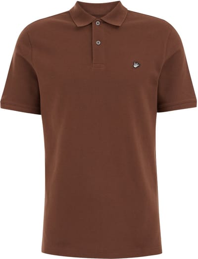 WE Fashion Polo Brown Taglia: XS | Polo Outlet | Uomo | Marrone