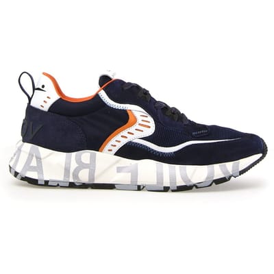 Voile Blanche blauwe sneakers